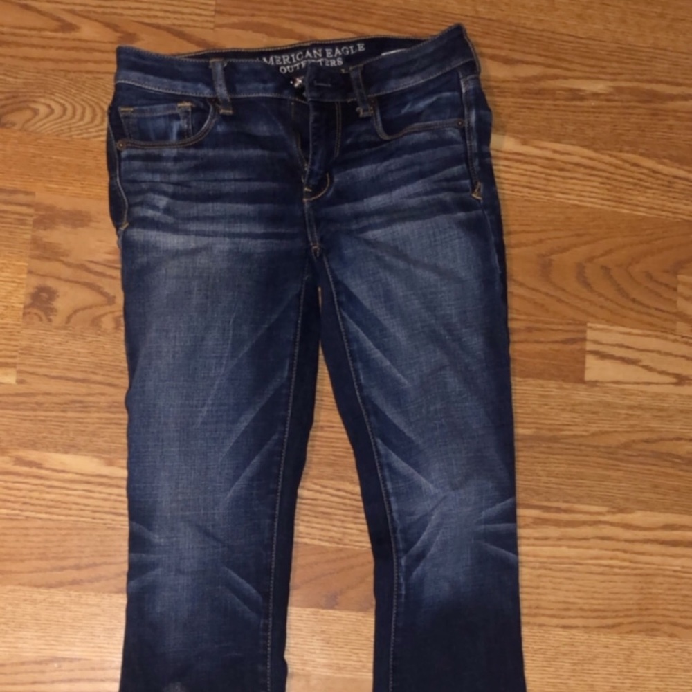 American Eagle skinny kick jeans